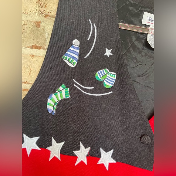 WESTBOUND Snowman Christmas Holiday Vest Women’s Size XL - Picture 4 of 9